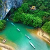 Phong Nha-Ke Bang National Park offers magnificent landscape, biodiversity, and karst-specific geomorphology. (Photo: VNA)