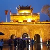 Hanoi's Thang Long Imperial City by night (Photo: VNA)