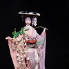 A Japanese doll, one of nearly 30 on display at the annual Hoi An-Japan Cultural Exchange in Hoi An City from July 26 to August 4. (Photo courtesy of Hoi An City's Information and Culture Centre)