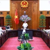 PM Pham Minh Chinh speaks at the meeting (Photo: VNA)