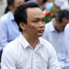 Defendant Trinh Van Quyet at the trial (Photo: VNA)