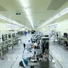 Hana Micron Vina Co Ltd, wholly invested by the Republic of Korea, in Bac Giang province. (Photo: VNA)