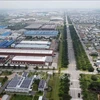 A corner of the Vietnam - Singapore Industrial Park in Tan Uyen town, the southern province of Binh Duong (Photo: VNA)