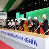 The ground-breaking ceremony for construction of the Tam Sinh Nghia Waste-to-Energy Plant in HCM City’s Cu Chi District on July 20. ( Photo Courtesy of Bamboo Capital)