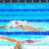 Nguyen Huy Hoang of Vietnam swims in the men's 800m freestyle at the Paris Olympics. (Photo: VNA) 