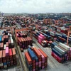 Goods at Hai Phong port (Photo: VietnamPlus)