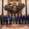 President To Lam, President of Timor-Leste José Ramos-Horta and delegates at Ho Chi Minh Museum (Photo: VNA)