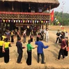 Activities held at the Vietnamese Ethnic Culture and Tourism Village have increased exchanges among residing ethnic groups, contributing to attracting more tourists to the village (Photo: dangcongsan.vn)