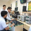 Inside a microcircuits lab in Vietnam (Photo: VNA)