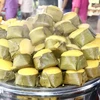 banh bo thot not (palmyra palm rice cake), a specialty of An Giang province, is sold at the festival. (Photo: VNA)