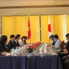 At the 12th meeting of the Vietnam-Japan Cooperation Committee (Photo: VNA)