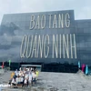 The unique and impressive architecture of the Quang Ninh Museum. (Photo: VietnamPlus)