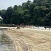 Lazarus Island was earlier closed for clean-up in the aftermath of a major oil spill on June 14. (Photo: tnp.straitstimes.com)