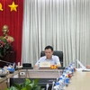 Petrovietnam General Director Le Ngoc Son chairs the online meeting on the group’s implementation of digital initiatives on Enterprise Resource Planning (ERP) system on August 2. (Photo: pvn.vn)