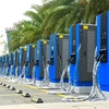 A charging stations of VinFast in Long Bien district of Hanoi. (Photo of VinFast)