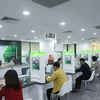 A transaction office of Vietcombank (Photo: VNA)