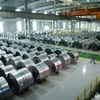 India has initiated an anti-dumping investigation into certain steel products originating from Vietnam. (Photo: VNA)