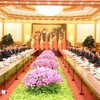 At the talks between top Vietnamese and Chinese leaders (Photo: VNA)