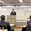 Director of the Economic Development Department at JICA Shimokawa Takao speaks at the event (Photo: VNA)