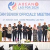 Participants at the ASEAN Senior Officials’ Meeting (SOM) on August 21 in Luang Prabang, Laos. (Photo: BNG)