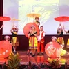 A Vietnamese dance performance at the event (Photo: VNA)