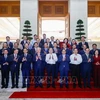 PM Pham Minh Chinh and delegates to the meeting. (Photo: VNA)