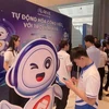 The Vietnam Artificial Intelligence Day 2024 draws a large number of visitors (Photo: VNA)