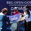 Indian golfer Rahil Gangjee wins victory at the BRG Open Golf Championship Danang 2024. (Photo: VNA)