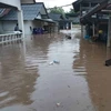 Floodwater remains in Mae Rim district of Chiang Mai on Sunday after run-off hit over 200 villages in the northern district on Saturday night. (Photo: Mae Rim district of Chiang Mai)