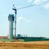 The air traffic control tower of Long Thanh International Airport will be completed and handed over before December 8. (Photo: VNA)