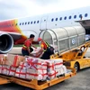 Vietjet will transport relief goods free of charge from both domestic and international donors to the typhoon-affected regions from now until September 20. (Photo: Vietjet Air)