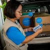 UNICEF Vietnam has urgently transported 80,000 water purification tablets for the Centre of Disease Control in Thai Nguyen province and 4,000 litres of water to the Lao Cai provincial Hospital (Source: UNICEF)