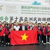 The Vietnamese team at 2024 Asian Wushu Championships. (Photo: toquoc.vn)