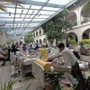 Patients are temporarily evacuated after a fire breaks out at the Philippine General Hospital in Manila on September 16 morning. (Photo: The Manila Disaster Risk Reduction and Management Office)