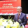 Party General Secretary and President To Lam speaks at the event (Photo: VNA)