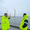 Petrovietnam officials have a deeper look at an offshore wind power project in Norway (Photo: VietnamPlus)