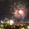 A firework show in Da Nang city to mark the Lunar New Year in 2024. (Photo: VNA)