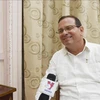 Cuban hero Fernando González Llort, President of the Cuban Institute of Friendship with the Peoples (Photo: VNA)