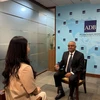 ADB Country Director for Vietnam Shantanu Chakraborty in an interview with the Vietnam News Agency (Photo: VNA)