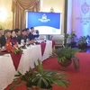 Participants at the first session of the Vietnam-Cuba Inter-Parliamentary Cooperation Committee in Havana on September 24. (Photo: VNA)