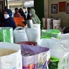 Rice is sold at a store in Narathiwat, southern Thailand. (Photo: AFP/ VNA)