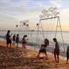 Visitors on Phu Quoc's Long beach (Photo: VNA)