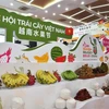 At the first-ever Vietnam fruit festival in Beijing. (Photo: VNA)