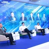 Panelists at the workshop, entitled Enablers for Digital Economy Development in Vietnam in Hanoi on September 30.(Photo courtesy of the organiser)