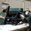 Workers at Giang Dien Industrial Park in the southern province of Dong Nai (Photo: VNA)