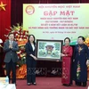 At the ceremony to mark the 16th founding anniversary of the Vietnam Association for Promoting Education (Photo: VNA)