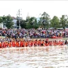 At a Ngo boat race in Soc Trang (Photo: VNA)