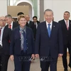 Party General Secretary and State President To Lam (R) meets Viola Amherd, President of the Swiss Confederation and head of the Federal Department of Defence, Civil Protection and Sport (Photo: VNA)