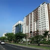 Apartment buildings in HCM City's District 7. (Photo: VNA)