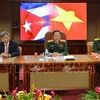 At the talks between Sen. Lieut. Gen. Trinh Van Quyet, secretary of the Communist Party of Vietnam Central Committee and head of the General Department of Politics and Sen. Lieut. Gen. Álvaro López Miera, member of the Politburo of the Communist Party of Cuba, Minister of the Cuban Revolutionary Armed Forces. (Photo: VNA)